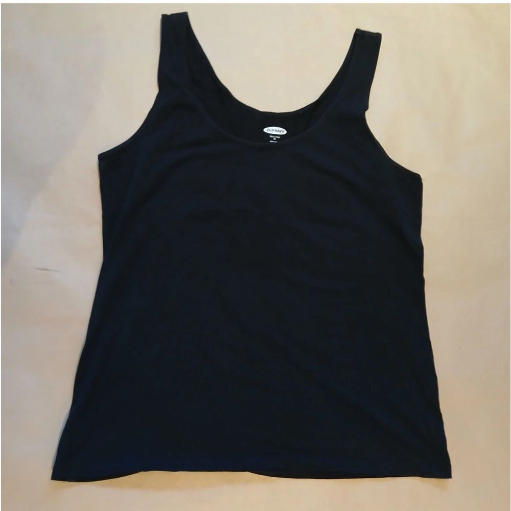Old Navy Women's Black Scoop Neck First Layer Tank Top Size XL Basic Shirt